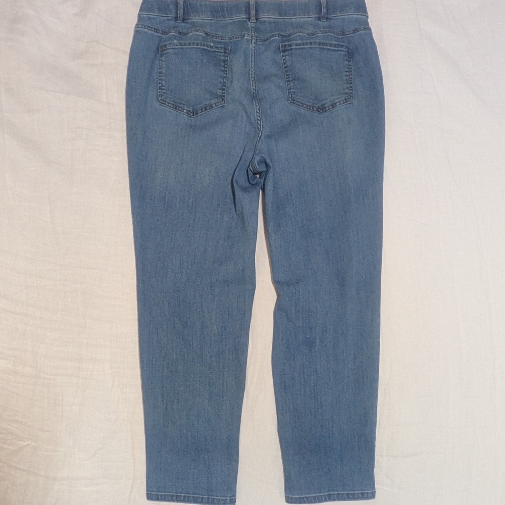 J. Jill Boyfriend Straight Leg Ankle Jeans - Picture 7 of 11